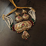 JADAU CHOKER WITH EARRINGS