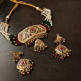 JADAU CHOKER WITH EARRINGS
