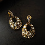 POLKI KUNDAN DESIGNER EARRINGS