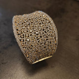 DESIGNER CZ STONE OPENABLE BANGLE