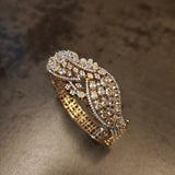 DESIGNER CZ STONE OPENABLE BANGLE