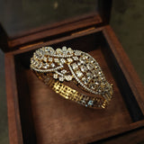 DESIGNER CZ STONE OPENABLE BANGLE