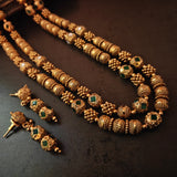 FINEST QUALITY MATAR MALA WITH EARRINGS