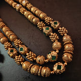 FINEST QUALITY MATAR MALA WITH EARRINGS