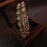 KUNDAN BANGLES (PAIR)