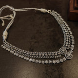 DESIGNER CZ STONE NECKLACE WITH EARRINGS