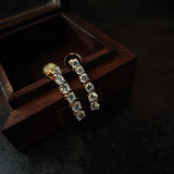 DESIGNER CZ STONE NECKLACE WITH EARRINGS