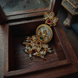 STATEMENT NECKLACE IN MOTHER OF PEARL WITH EARRINGS