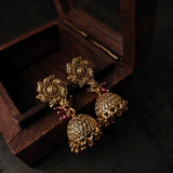 FINEST QUALITY FOUR LAYER MATAR MALA WITH EARRINGS