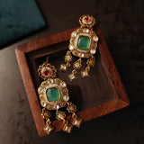 DESIGNER BIRD CHOKER WITH EARRINGS