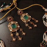 DESIGNER BIRD CHOKER WITH EARRINGS