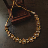 FINEST QUALITY POLKI KUNDAN CHOKER WITH EARRINGS