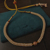 PEARL CHOKER WITH EARRINGS