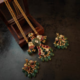 EXCLUSIVE DESIGNER BIRD PENDANT NECKLACE WITH EARRINGS