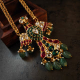 EXCLUSIVE DESIGNER BIRD PENDANT NECKLACE WITH EARRINGS