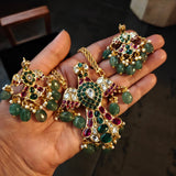 EXCLUSIVE DESIGNER BIRD PENDANT NECKLACE WITH EARRINGS