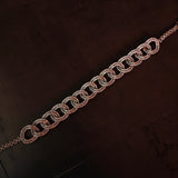 DESIGNER KOREAN DIAMOND CHOKER WITH EARRINGS