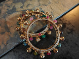DESIGNER SEMI PRECIOUS STONE AND KUNDAN OPENABLE BANGLES
