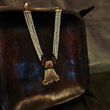 JADAU NECKLACE WITH EARRINGS