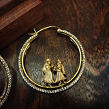 EXCLUSIVE BRIDE AND GROOM EARRINGS