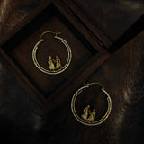 EXCLUSIVE BRIDE AND GROOM EARRINGS