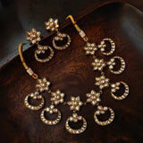 POLKI KUNDAN CHOKER WITH EARRINGS