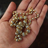 DESIGNER MATAR MALA IN CZ WITH EARRINGS