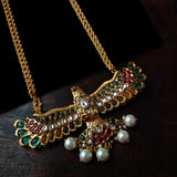 EXCLUSIVE DESIGNER BIRD PENDANT NECKLACE WITH EARRINGS