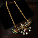 EXCLUSIVE DESIGNER BIRD PENDANT NECKLACE WITH EARRINGS
