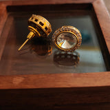 POLKI KUNDAN STUDS