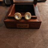 POLKI KUNDAN STUDS