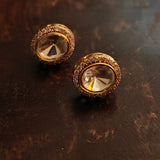 POLKI KUNDAN STUDS