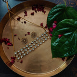 EXCLUSIVE POLKI KUNDAN CHOKER WITH EARRINGS