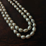 REAL BAROQUE PEARL TWO LAYER STRING
