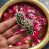 AMERICAN DIAMOND OPENABLE DESIGNER BANGLE