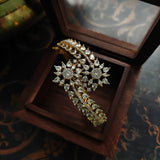 AMERICAN DIAMOND OPENABLE DESIGNER BANGLE