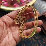AMERICAN DIAMOND OPENABLE DESIGNER BANGLE
