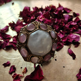 REAL MOONSTONE DESIGNER RING