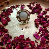 REAL MOONSTONE DESIGNER RING