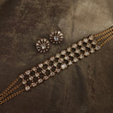 TIMELESS POLKI BRIDAL CHOKER SET