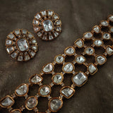 TIMELESS POLKI BRIDAL CHOKER SET