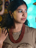 CLASSIC REAL JASPER 4-STRAND ELEGANT NECKLACE