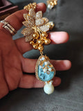 CLASSIC CZ STONE STONE PENDANT SET