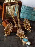 CLASSIC CZ STONE STONE PENDANT SET