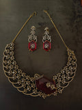 STATEMENT CZ STONE CHOKER SET