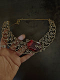 STATEMENT CZ STONE CHOKER SET
