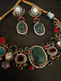 SEMI PRECIOUS STONE EXCLUSIVE CHOKER SET