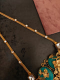 TURQUOISE FLORAL TASSEL STATEMENT NECKLACE SET