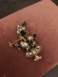 RADHA KRISHNA KUNDAN BROOCH