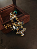 RADHA KRISHNA KUNDAN BROOCH